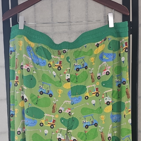 Little Sleepies Green Tractor Pajama Pants Size XXL - Picture 9 of 12